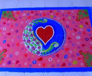 Rangoli: Happy valentine's day