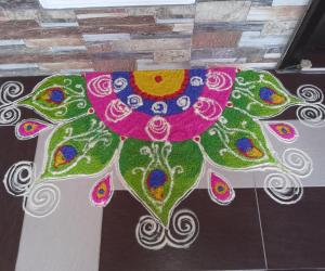 Rangoli: my diwali kolam