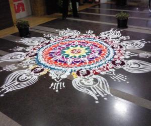 Diwali rangoli contest 2011