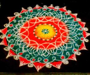 Simple SB rangoli