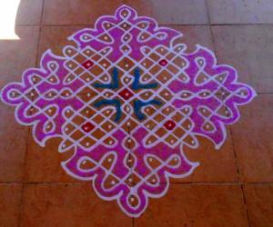 13-1 dotted kolam No. 7