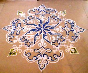 Fusion kolam