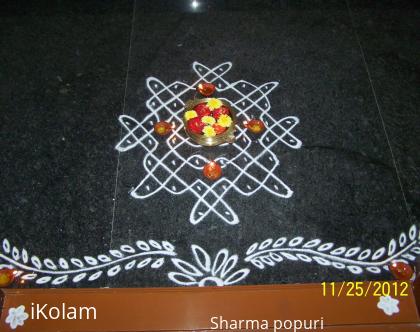 Rangoli: Rangoli on Boghi