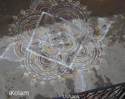 Rangoli: Freehand kolam