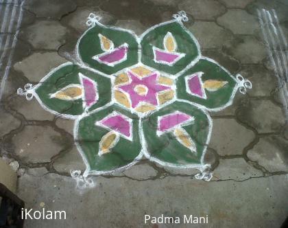 Rangoli: Margazhi simple Kolams