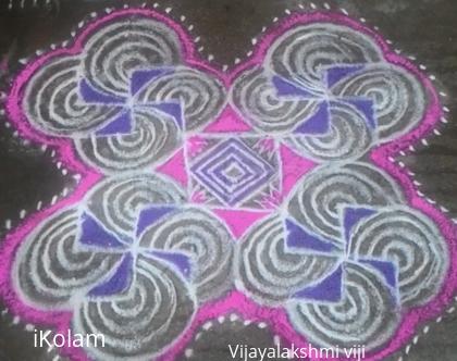 Rangoli: dotted padi kolam