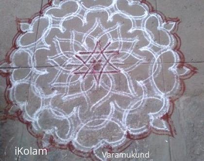 Rangoli: Free hand rangoli