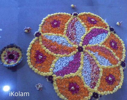 Rangoli: Poo kolam