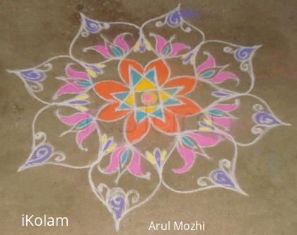 Rangoli: Kolam for wedding