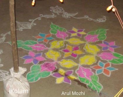 Rangoli: Kolam for wedding