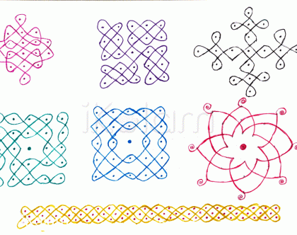 Rangoli: Dotted Kolams