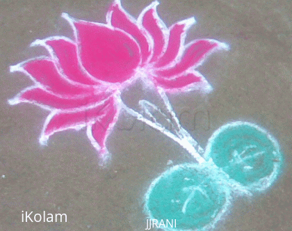 Rangoli: Lotus (for borders)