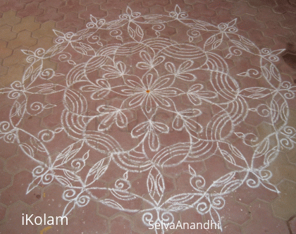 Rangoli: Free-hand