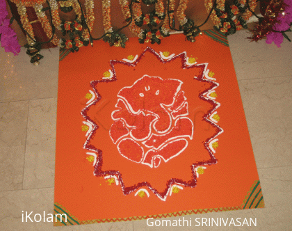 Rangoli: Ganesha