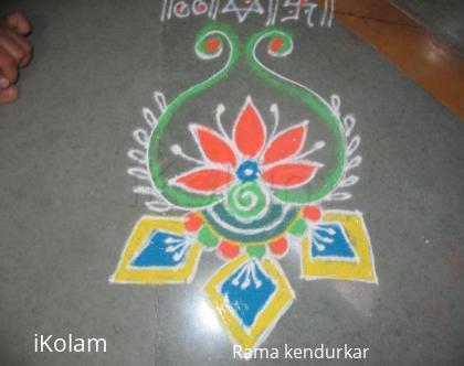 Rangoli: FreeHand Lotus