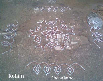 Rangoli: small kolam