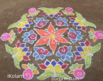 Rangoli:  kolam