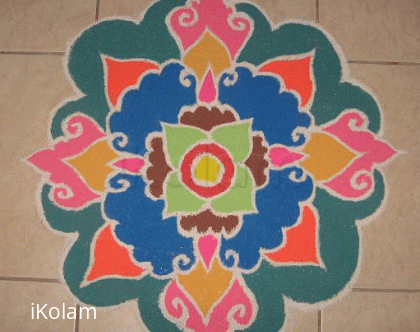 Rangoli: Medallion_Rangoli