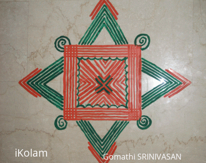 Rangoli: Padi kolam