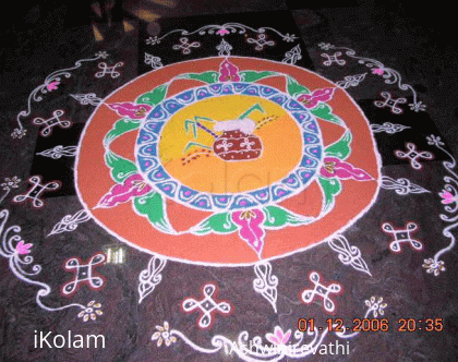 Rangoli: Pongal