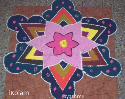 Rangoli: Spotty Star