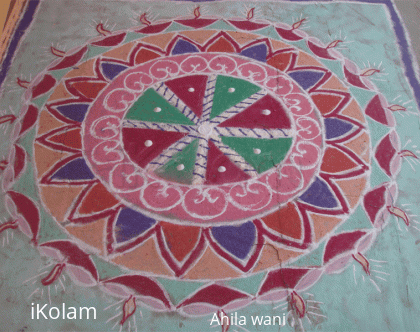 Rangoli: Free hand Rangoli