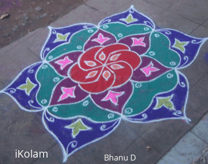 Rangoli: Margazhi dew drops Kolam contest - 2008-2009