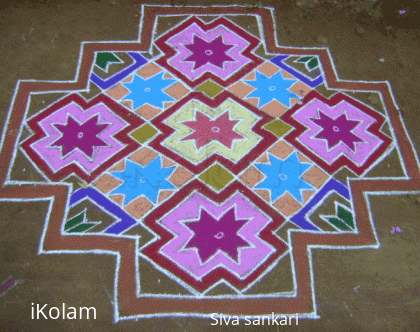 Rangoli: Dotted Kolam