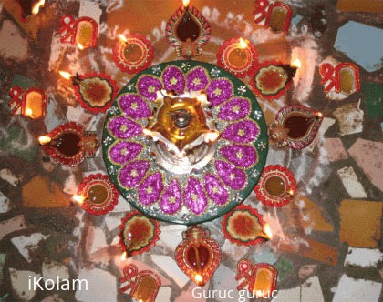 Rangoli: Karthigai festival