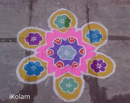 Rangoli: Holi