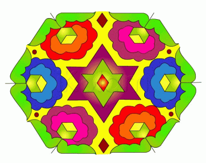 Rangoli: Computer Kolam