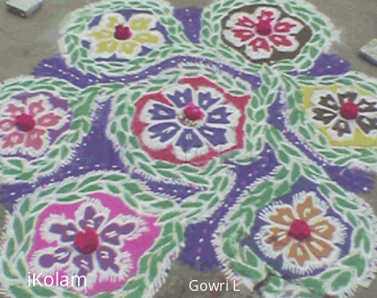 Rangoli: Flower