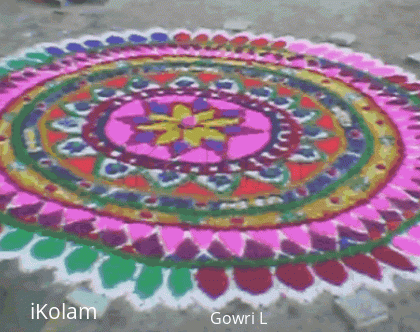 Rangoli: Pongal rangoli