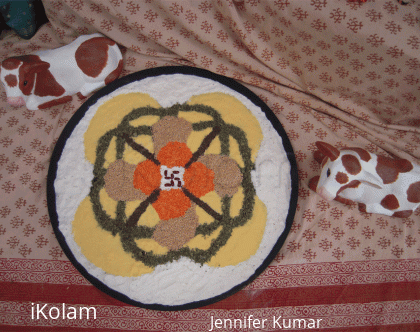 Rangoli: Pongal kolam - 2009