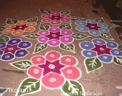 Rangoli: Margazhi dew drops Kolam contest - 2008-2009