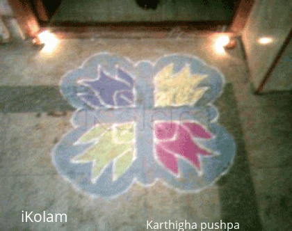 Rangoli: Fish kolam