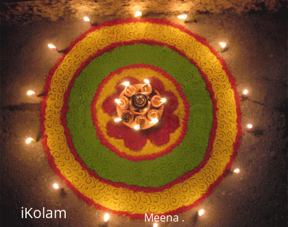 Rangoli: Rangoli for Karthigai