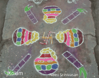 Rangoli: Margazhi Kolam