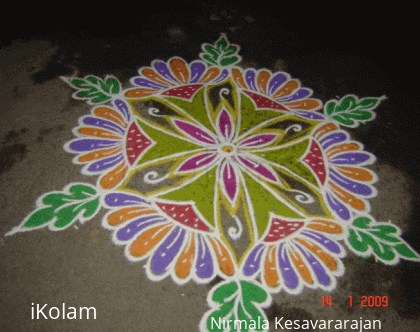 Rangoli: Pongal Rangoli