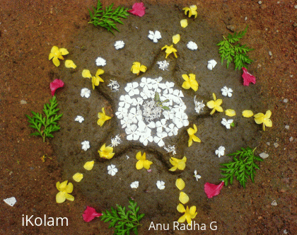 Rangoli: Onam rangoli