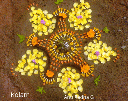 Rangoli: Onam rangoli