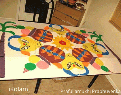 Rangoli: Pongal Kolam