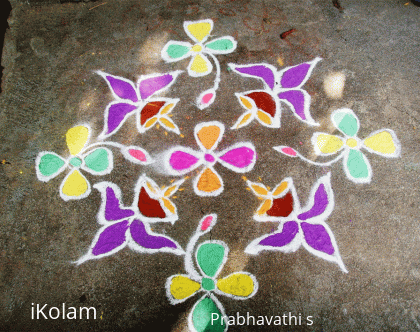 Rangoli: Simple Kolam