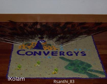 Rangoli: Deeparaya kolam