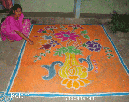 Rangoli: Salt Rangoli