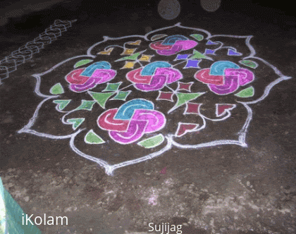 Rangoli: Swastik