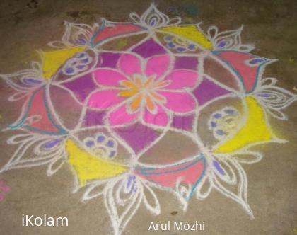 Rangoli: Kolam for wedding