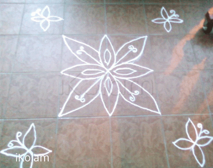 Rangoli: Butterflies