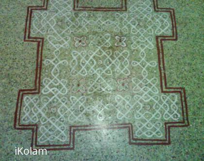 Rangoli: Line kolam