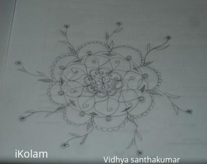 Rangoli: Hand drawn